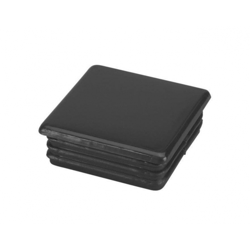 Bulldog SP12A Black Square Cap for posts - Bulldog Security Products